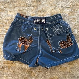 Toddlers Vilebrequin Zebra Swim Trunks